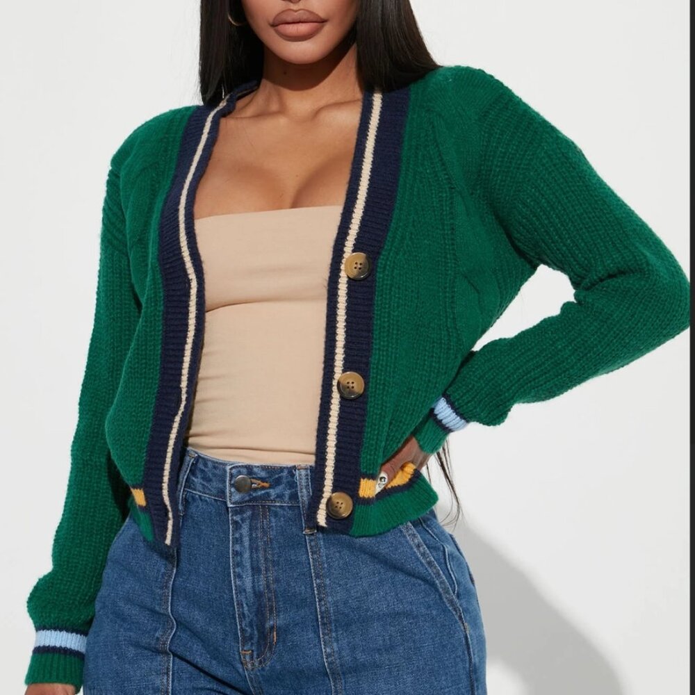 Women's cardigan sweater